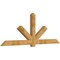 Ekena Millwork Kennewick Rough Sawn Timber Gable Bracket, Western Red Cedar, 108"W x 40"H x 4"D x 6"F, 9/12 Pitch GBW108X40X0406KEN00RWR - alternate 4